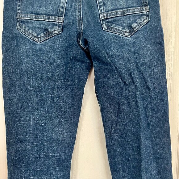 Hanna Andersson Slim Fit Pull-on Waist Jeans Reinforced Knees Boys Size 12 - Picture 9 of 10